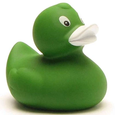 Image of Rubber Duck Gerlinde Green 8 cm