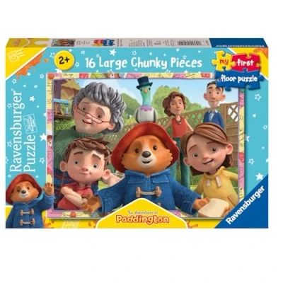 Image of Ravensburger Paddington Bear First Floor Jigsaw Puzzle for Kids Age 24 Months Up (2 Years) 16 Pieces Educational Toddler Toy