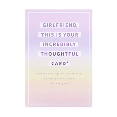 Image of Birthday Card for Girlfriend from Hallmark Contemporary Humour Design