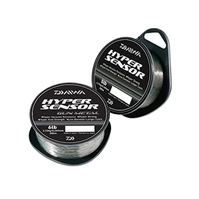Image of Daiwa Hyper Sensor Gun Metal Monofil 300m 5lb HSGMM300 05