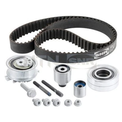 Image of 038109244J, 03L109119C, 03L109119E, 03L109119G, 03L109119J Timing belt kit SNR KD457.72 160 AUDI: A4 B8 Avant, A3 Sportback, A6 C6 Avant