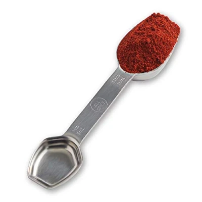 Image of AllSpice Stainless Steel Double Sided Measuring Spoon Teaspoon and Tablespoon