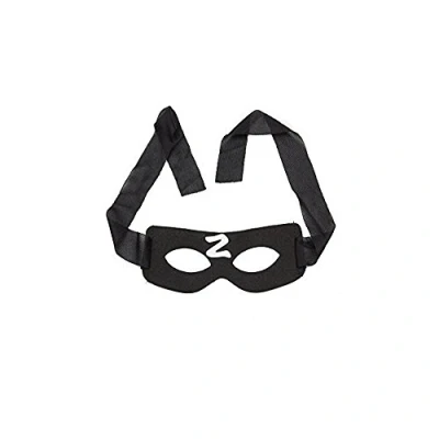 Image of Mytoptrendz® Black Masquerade Mask Z For Zorro Cat, Fancy Dress Bandit Eyes