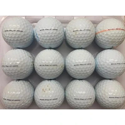 Image of Pro Lake balls Titleist V1 golf 2023/2024 model (USED) Grade A/Grade B 24 pack
