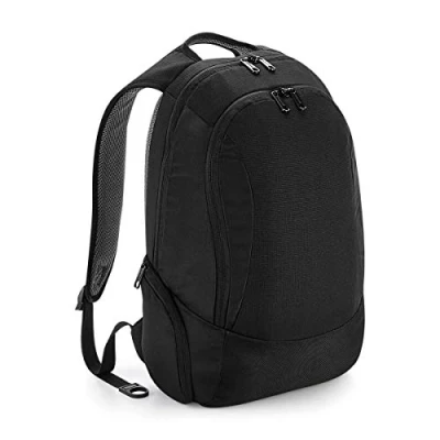 Image of Quadra QD906 Adult Vessel Slimline Laptop Backpack BLACK O/S