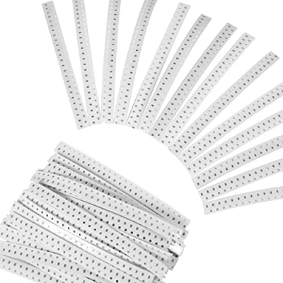 Image of ALAMSCN 1500PCS 0603 SMD Resistor Kit 0 Ohm 10M 1/10W 1% Tolerance Chip Resistors, 60 Values Each 25PCS