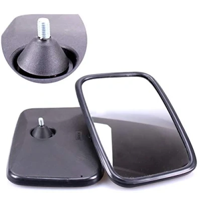 Image of Truck DUCK® 2 x Universal Rear View Mirrors 250 165 mm with M8 Thread Exterior Mirror Side Set for Tractor Digger Motorhome