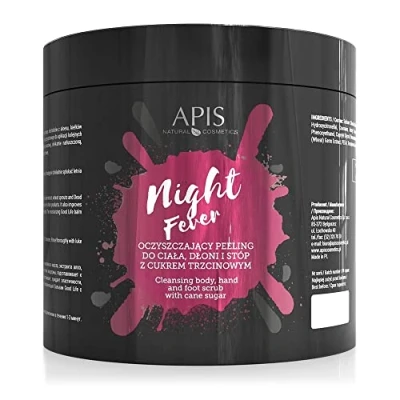 Image of Apis Night Fever Cleansing Body Hand and Foot Scrub with Cane Sugar 700g
