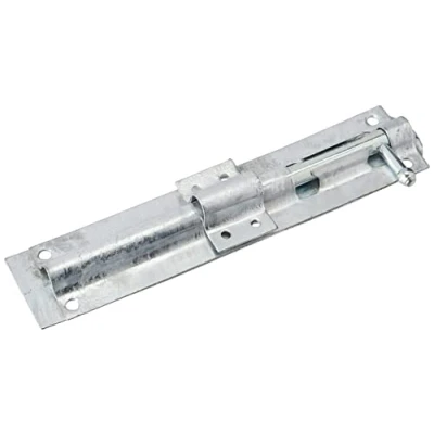 Image of TIMCO Straight Tower Bolt Hot Dipped Galvanised 8&quot; 1 Per Pack