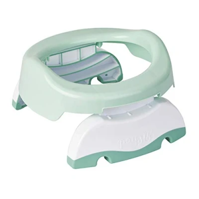 Image of SARO Potette Plus 2 in 1 Baby Potty and Toilet Reducer (Mint)