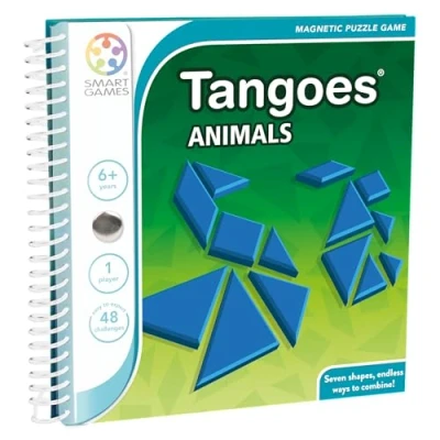 Image of Smart Games SGT 121 Tangoes Animals Magnetic Travel Game
