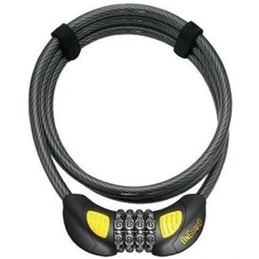 Image of OnGuard Doberman Combo Coil Lock LED 185cm x 12mm