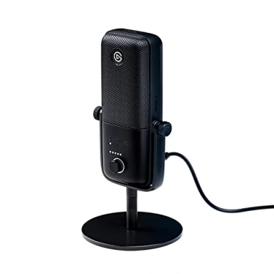 Image of Elgato Wave:3 Premium Studio Quality USB Condenser Microphone for Streaming, Podcast, Gaming and Home Office, Free Mixer Software, Sound Effect Plugins, Anti Distortion, Plug ’n Play, Mac, PC