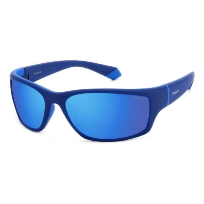 Image of Sunglasses Polaroid Pld 2135/s col. zx9/5x Man Square Blu