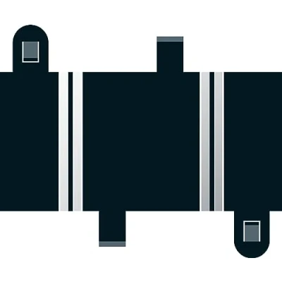 Image of Scalextric C8236 Short Straight 78 millimetre x2 (C157) 1:32 Scale Accessory
