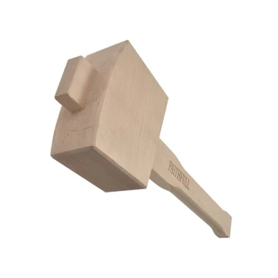 Image of Faithfull FAICM412 Carpenters Beech Mallet 4.1/2in,Brown