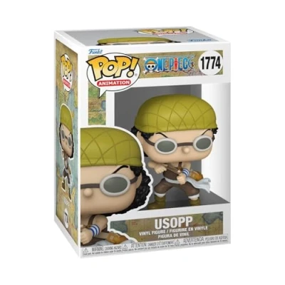 Image of Funko Pop! Animation: OP (Refresh) Usopp One Piece Collectable Vinyl Figure Gift Idea Official Merchandise Toys for Kids &amp; Adults Anime Fans Model Collectors and Display