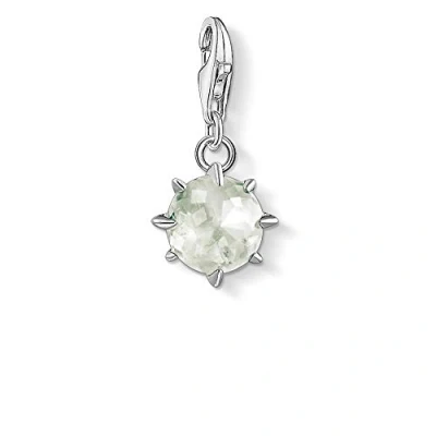 Image of Thomas Sabo Women Charm Pendant Birth Stone August Club 925 Sterling Silver 1786 465 33
