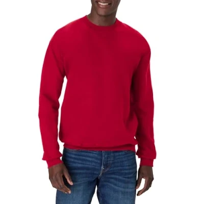 Image of Hanes Men of260ultimate athletic sweatshirts, Deep Red, L UK
