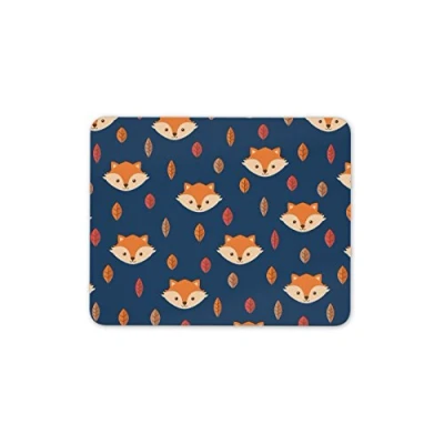Image of Destination Vinyl Ltd Cute Ginger Fox Mouse Mat Pad Fox&#039;s Wild Animal Mum Fun Gift PC Computer #8609
