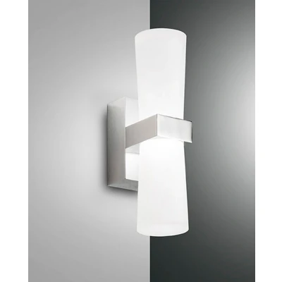 Image of Iglesias LED Wall Uplight Chrome Glass, IP44