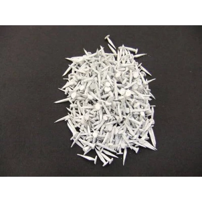 Image of GIMP PINS 13MM 100g White/Gray, C PERRIN Upholstery Supplies