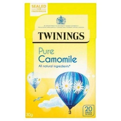 Image of (3 PACK) Twinings Pure Camomile 20 Bag 3 PACK BUNDLE