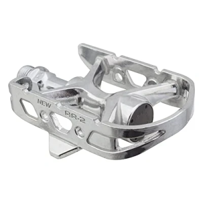 Image of MKS AR 2 Road: Aerodynamic, high performance pedal for road bikes, Metallic