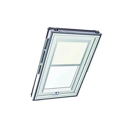 Image of Original Roto Roller Blind Exclusive ZRE Daylight For Roof Windows Guide Rail Silver Series Designo R6/R8, i8 and Classic 64/84 Size 065/118 06/11 Colour Light Beige