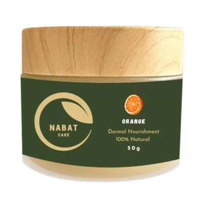 Image of Nabat Care Dermal Nourishment Ointment (100% Natural, Organic and Pure) Suitable for Dry Sensitive Skin (50g, Orange)