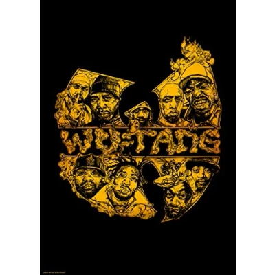 Image of onthewall Wu Tang Clan 70x50cm Art Print