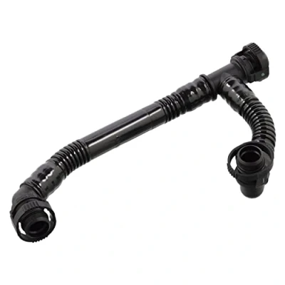 Image of 11617559530 Crankcase Breather FEBI BILSTEIN 102603 with quick couplers BMW: 3 Saloon, 6 Convertible, 5 Saloon