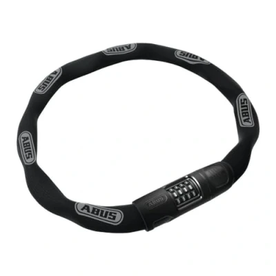 Image of ABUS Chain Lock 8808C, Sturdy Combination Lock, Made of Specially Hardened Steel, Easy to Read Numbers With Cover, Security Level 9