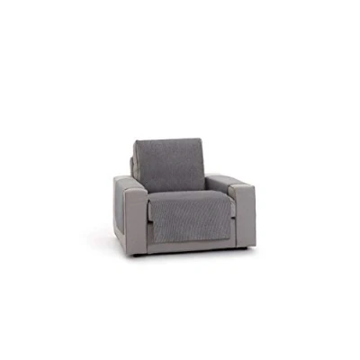 Image of Eysa Rabat practica sofa cover 1 seater color 06/dark grey