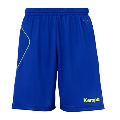Image of Kempa Boys Curve Shorts Kids Black/Gold, 128