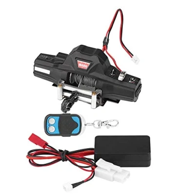 Image of Dilwe RC Crawler Winch, car Winch Dual motor Upgrade Accessory for 1/8 Scale Model Vehicle CarParts of mold