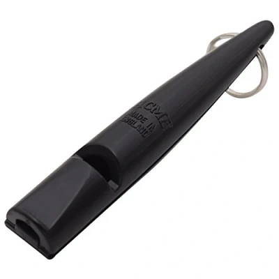 Image of ACME Dog Whistle No. 210.5 with Instructions (English language not guaranteed) The Original from England: Loud and Far Reaching, Black
