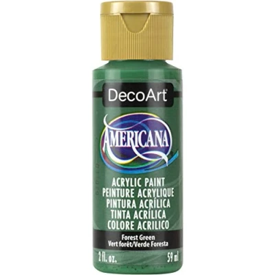Image of Deco Art Americana 2 oz Acrylic Multi Purpose Paint, Forest Green,59 ml (Pack of 1)