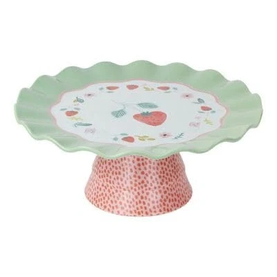 Image of Strawberry Patch Cake Stand