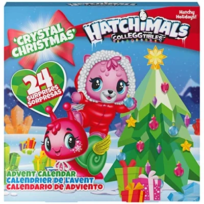 Image of HATCHIMALS CollEGGtibles — Advent Calendar with Exclusive Characters and Paper Craft Accessories, for Ages 5 Up