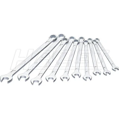Image of HAZET Combination Spanner (Extra Long, Slim Design, 10 Pieces) 600LG/10