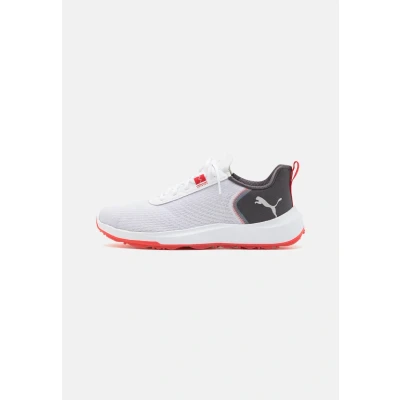 Image of Puma Golf Fusion Crush Sport shoes, Men&#039;s, Size: 7.5, White/dark coal Textile/synthetics