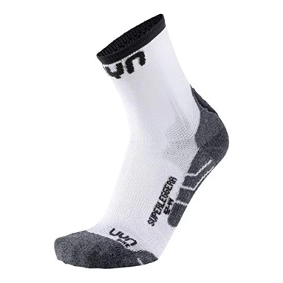 Image of 1 Pair White Cycling Superleggera Socks Men&#039;s 3 5.5 Mens UYN
