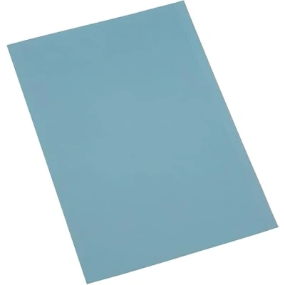 Image of Indigo Square Cut Folder Foolscap, 180 GSM (25, Blue)