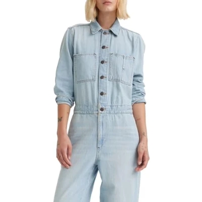 Image of Levi&#039;s Women&#039;s Iconic Jumpsuit Dress, Celebrate The Moment, S