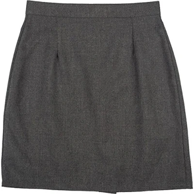 Image of A line Straight Pencil Skirt Grey Ladies Size 10 UK