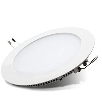 Image of 18W LED Round Recessed Ceiling Flat Panel Down Light Ultra Slim Lamp Cool White 6500K Bright