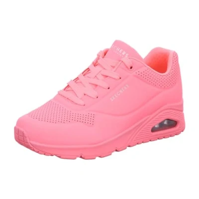 Image of Skechers Sport UNO Trainers coral, Women&#039;s, Size: 9, Coral Pu