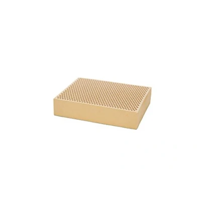 Image of Proops Ceramic 100mm x 75mm Rectangular Honeycomb Soldering Heat Proof Board, Jewellery Making Tool (J2167) Free UK Postage