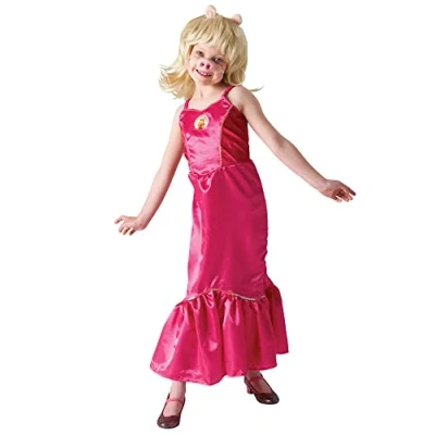 Image of Rubie&#039;s Official Disney Muppets Deluxe Miss Piggy Costume Large, 7 8 Years